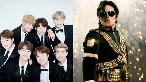 BTS team and Michael Jackson