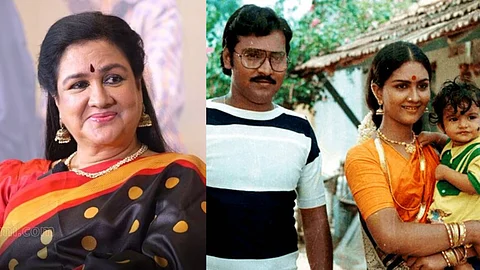 Urvashi says Bhagyaraj wore a saree to teach her on the sets of Munthanai Mudichu