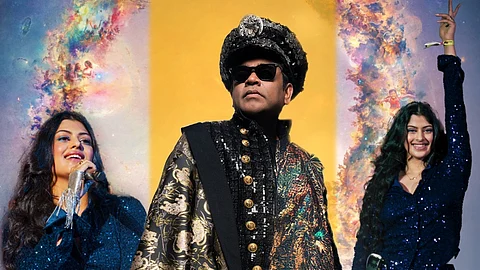 Zanai Bhosle and AR Rahman