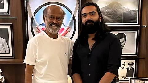 Silambarasan TR on Rajinikanth’s 50 years in cinema: ‘The arangam still roars for Thalaivar!’