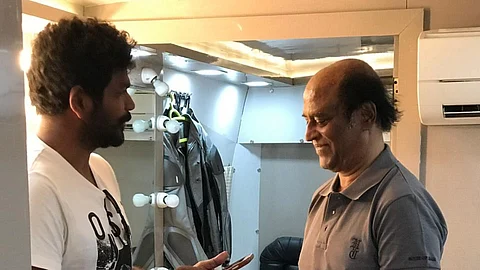 Vignesh Shivan congratulates Rajinikanth on 50 years in emotional post