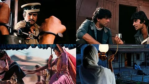 Some stills from Sholay