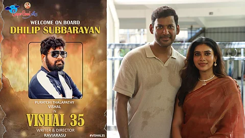Dhilip Subbarayan on boards Vishal 35