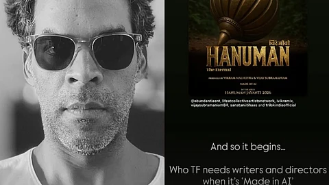 Vikramaditya Motwane criticises Chiranjeevi Hanuman: ‘Who needs writers and directors when it’s ‘Made in AI’