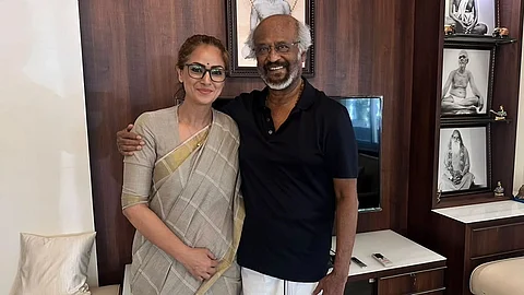 Simran expresses gratitude on meeting Rajinikanth after success of Tourist Family and Coolie