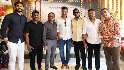 Prabhu Dheva-Vadivelu film goes on floors