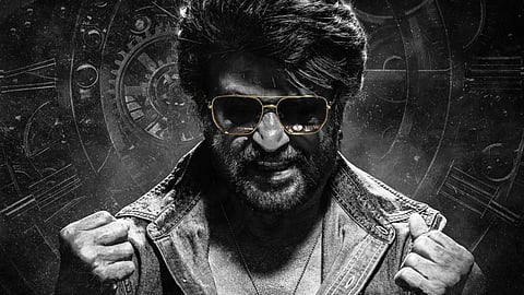 A poster from Rajinikanth's Coolie