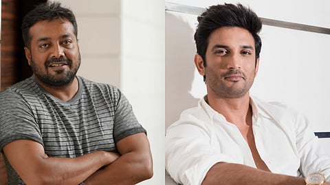 Anurag Kashyap (L) and Sushant Singh Rajput (R)