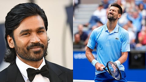 Dhanush tips his hat to Novak Djokovic’s US Open heroics