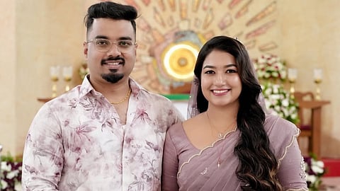 Grace Antony and music director Aby Tom Cyriac tie the knot in private ceremony