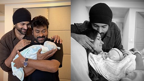 Ram Charan, Chiranjeevi shower love on Varun Tej and Lavanya as they welcome baby boy