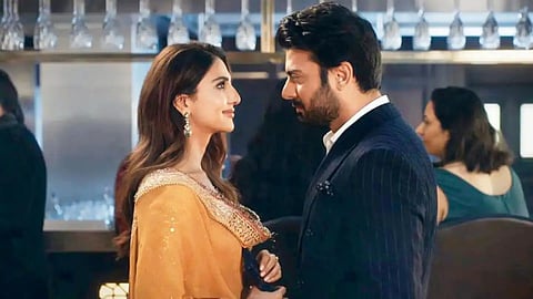 Vaani Kapoor and Fawad Khan in Aabeer Gulaal