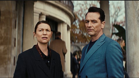 Claire Danes and Matthew Rhys flirt with death The Beast in Me's teaser