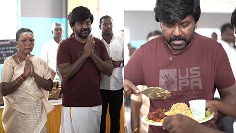 Raghava Lawrence serves food to people with down syndrome: 'It was special to serve my brothers'