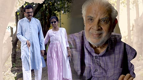 Sharat Matthu Sharadhi headlined by a real-life blind couple