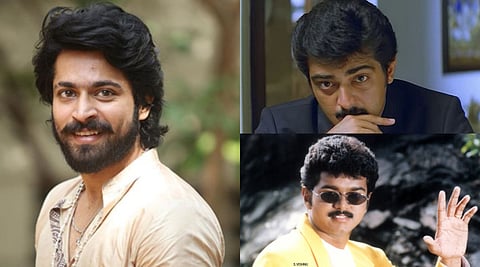 Harish Kalyan lists his favourite negative performances of Ajith Kumar and Vijay