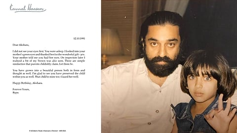 Kamal Haasan wishes Akshara on her birthday: Preserve the inner child, the child is mine too