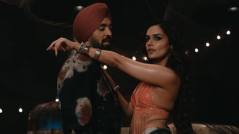 Diljit Dosanjh and Manushi Chhillar in 'Kufar'