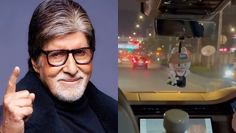 Amitabh Bachchan gets on the Labubu trend