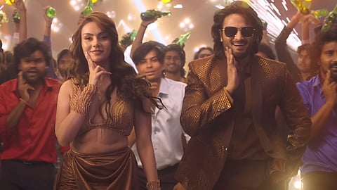 ‘Trend Set Chey Pilloda’ from Jatadhara is a catchy dance number