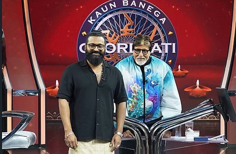 Rishab Shetty shares special moment with Amitabh Bachchan on KBC