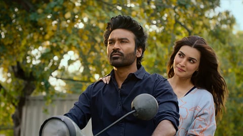 ‘Tere Ishk Mein’: Dhanush and Kriti Sanon raise the intensity in AR Rahman’s energetic title track from romantic-drama