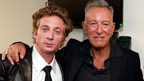 Bruce Springsteen and Jeremy Allen White reminsce filming Springsteen: Deliver Me From Nowhere