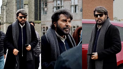 Mammootty’s suave salt-and-pepper look for Patriot in London BTS video excites fans who compare him to Thomas Shelby
