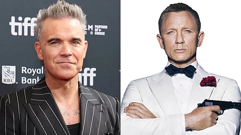 Robbie Williams quips about James Bond speculation: 'I'm officially removing myself from the running'
