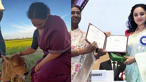 Nithya Menen: I went from Idli Kadai shoot to receive National Award with ‘cow dung in my finger nails’