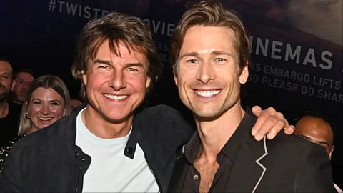 Glen Powell shares Tom Cruise's stunt-related advice for The Running Man