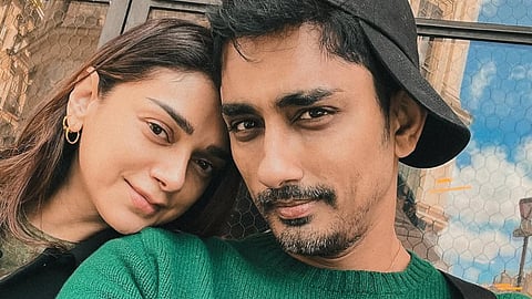 Aditi Rao Hydari and Siddharth