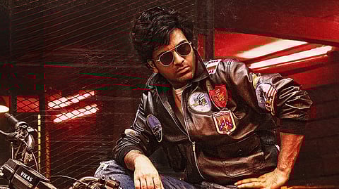 Biker first glimpse out; Sharwanand plays a bike racer with immense grit and resolve