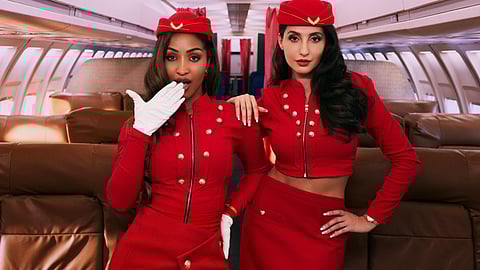 Nora Fatehi unveils first poster of global pop-track ‘What Do I Know (Just A Girl)’ with Shenseea