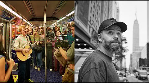 Ed Sheeran spends an hour with his fans in New York in ONE SHOT's trailer