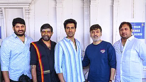 The Girlfriend producer launches his next film with Sangeeth Shobhan