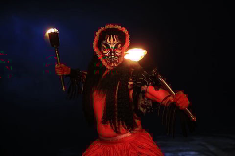 Sandip Soparrkar performs and choreographs the Guliga track from Koragajja