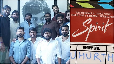 Trivikram and Ravi Teja’s sons join the team of Spirit