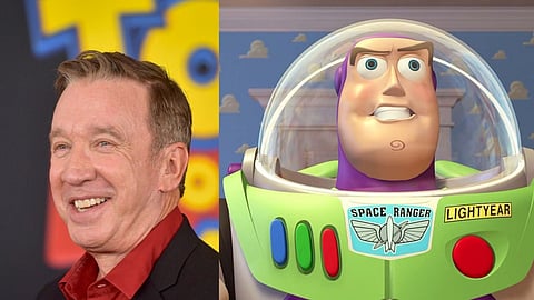 Tim Allen; Buzz Lightyear in Toy Story