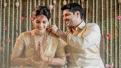 Bigg Boss Tamil-fame Samyuktha Shanmuganathan marries former cricketer Anirudha Srikkanth