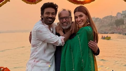 Tere Ishk Mein stars Dhanush and Kriti Sanon visit Varanasi, former recalls filming Raanjhanaa there