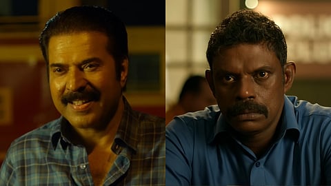 Kalamkaval pre-release teaser teases a tense clash between Mammootty’s mystery man and Vinayakan’s cop