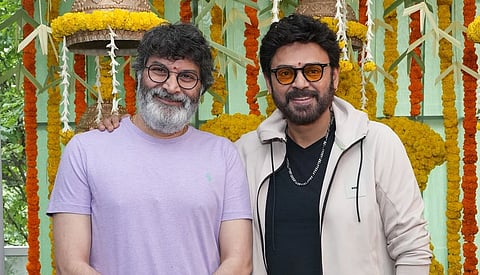 Trivikram and Venkatesh film title to be Bandhu Mitrula Abhinandanalatho: Reports