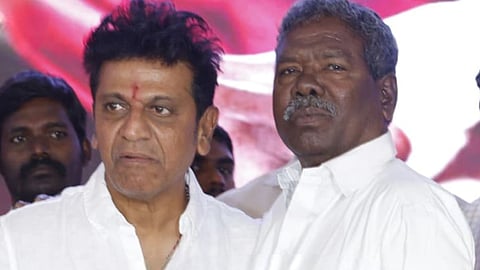 Shivarajkumar with Gummadi Narsaiah