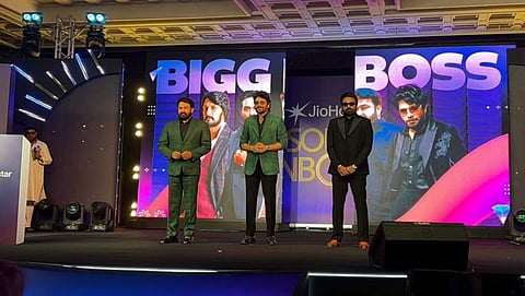 JioHotstar's South Unbound event brings together Bigg Boss hosts Mohanlal, Nagarjuna, Vijay Sethupathi