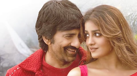 ‘Addam Mundhu’ from Ravi Teja’s Bhartha Mahasayulaku Wignyapthi is a conventional love song