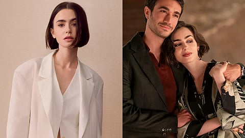 Lily Collins says she was "very tired" filming Emily in Paris season 5