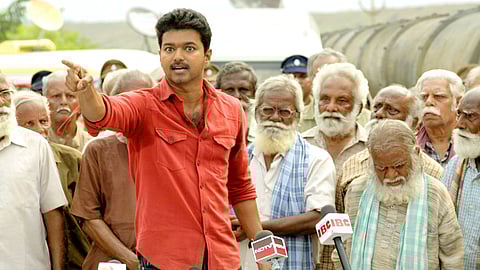 Vijay starrer Kaththi to be screed here on New Year's Eve