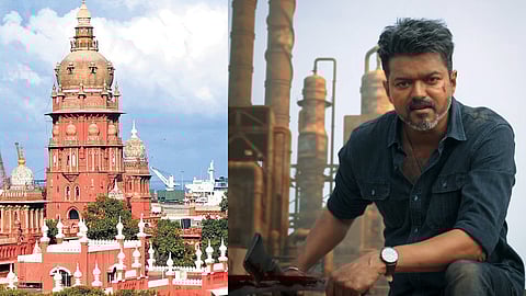 Madras HC; Screengrab from Jana Nayagan trailer featuring Vijay