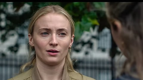 Sophie Turner is at the centre of a high stakes conspiracy in Steal's trailer
